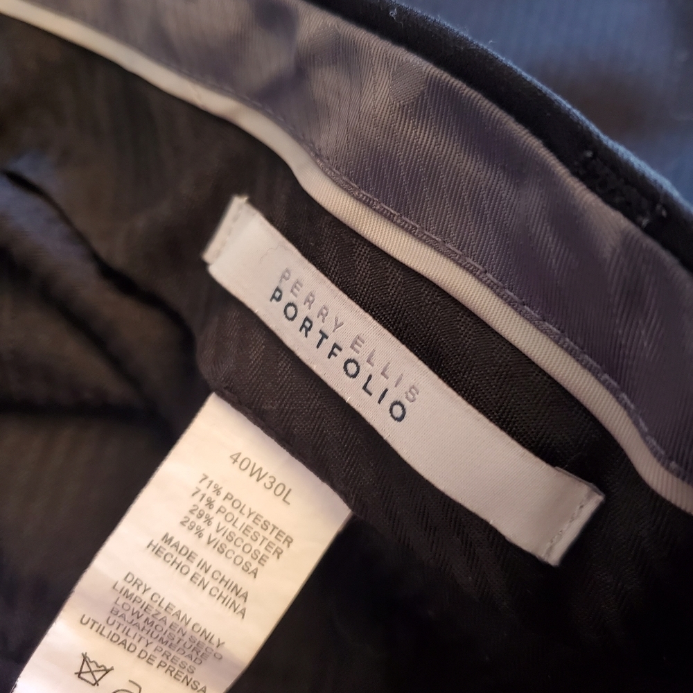 🍻Host Pick🍻 Perry Ellis Mens Black Dress Pants - Picture 5 of 5